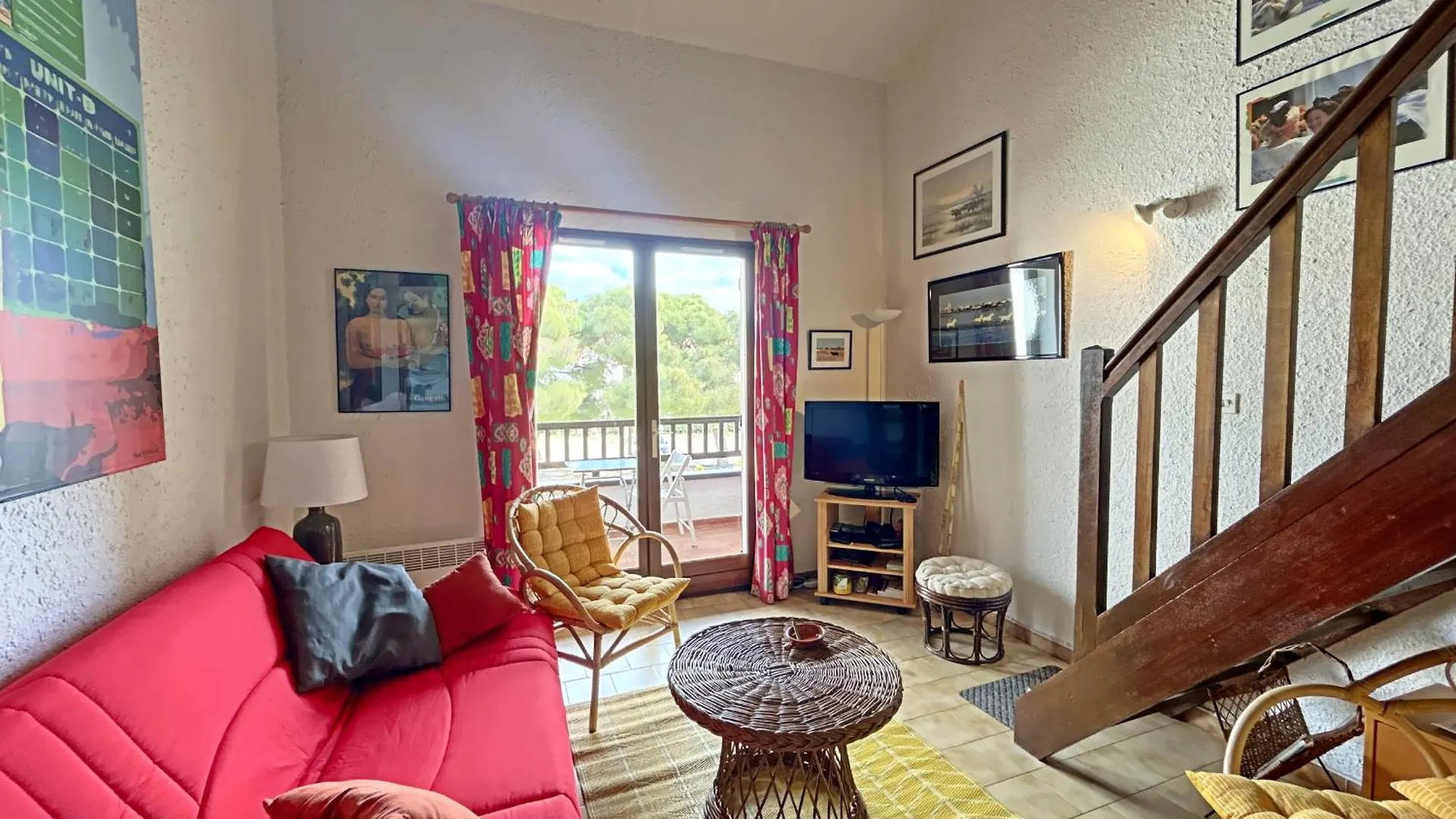 דירות Charmant Duplex Avec Balcon Et Parking Prive A Saintes-Maries-De-La-Mer - Fr-1-475-130
